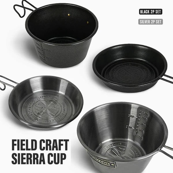 KZM OUTDOOR フィールドクラフトシェラカップ2Pセット – SATORY