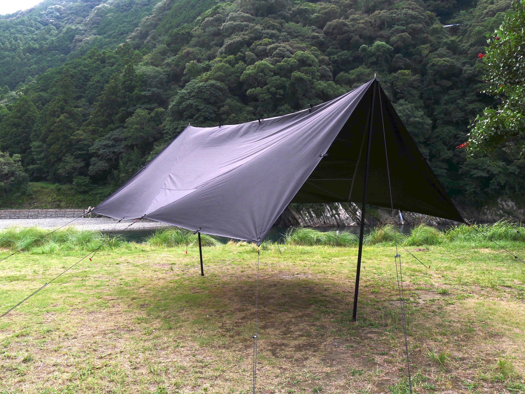 DIMENSION44 TARP TC タープ　ブラック ながのキャンパル ONLINE SHOP / VENTLAX DIMENSION44 TARP